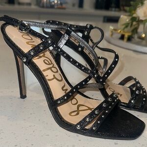 Sam‎ Edelman Black Strappy Heels